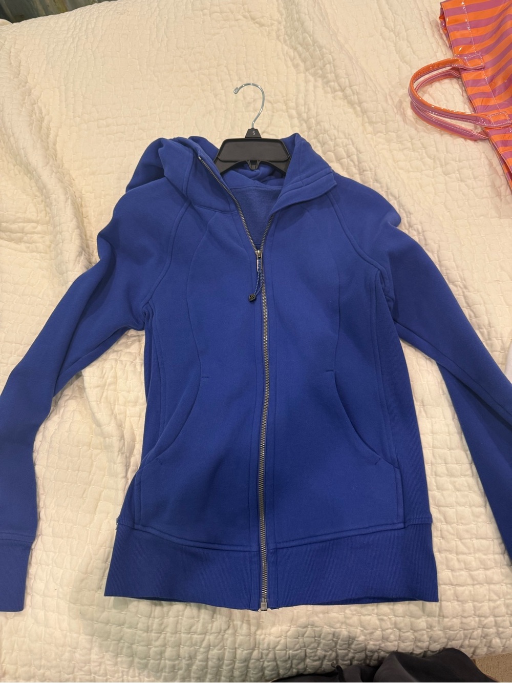 lululemon athletica Royal Blue Full-Zip Hoodie Jacket